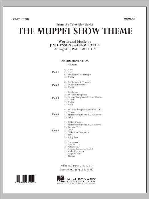 Muppet Show Theme, The - klik hier