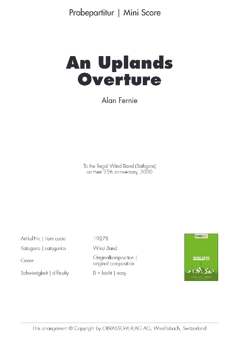 An Uplands Overture - klik hier