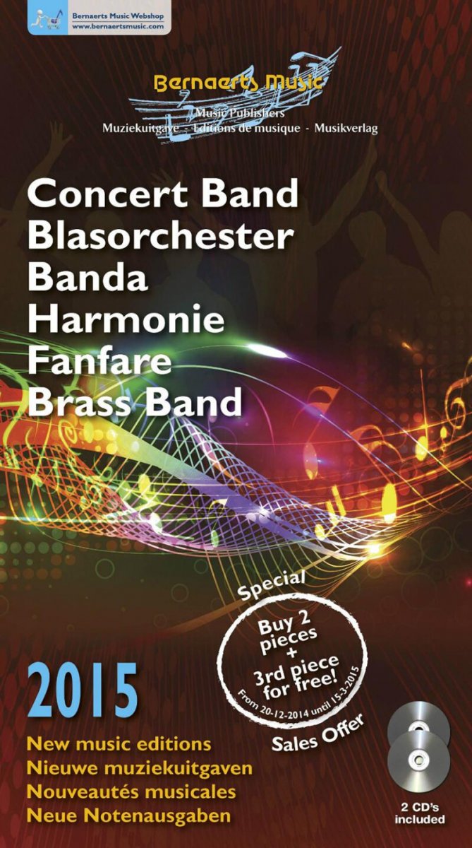 Bernaerts 2015: New Music Editions + Greatest Disco Hits for Band - klik hier