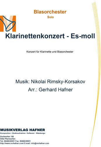 Klarinettenkonzert - Es-moll - klik hier Klarinettenkonzert - Es-moll - klik hier