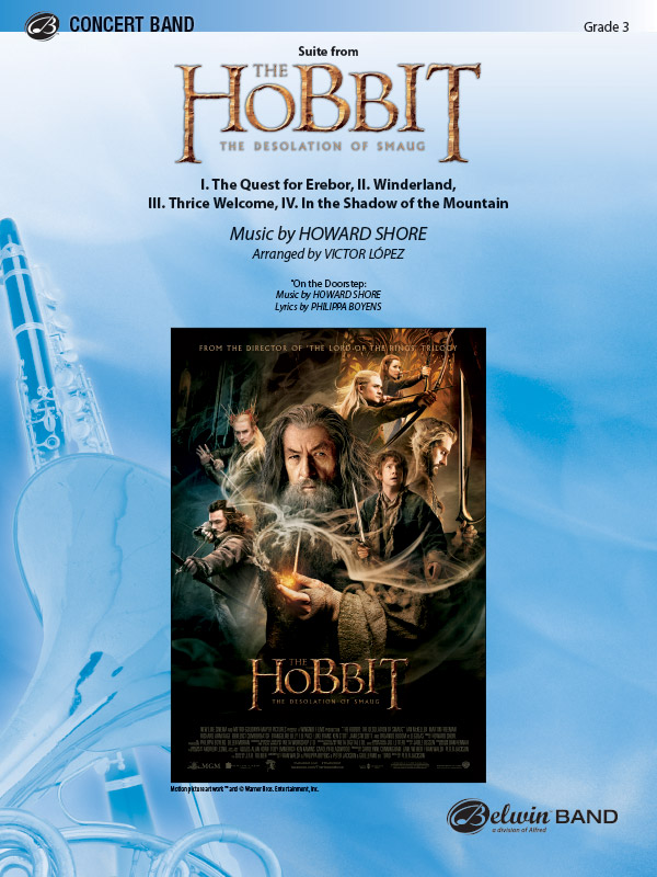 Suite from 'The Hobbit: The Desolation of Smaug' - klik hier