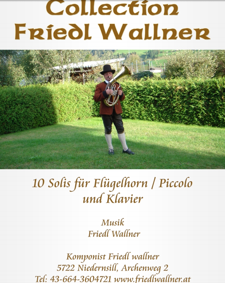 Collection für Flügelhorn C - Trpt. und Klavier - klik hier Collection für Flügelhorn C - Trpt. und Klavier - klik hier