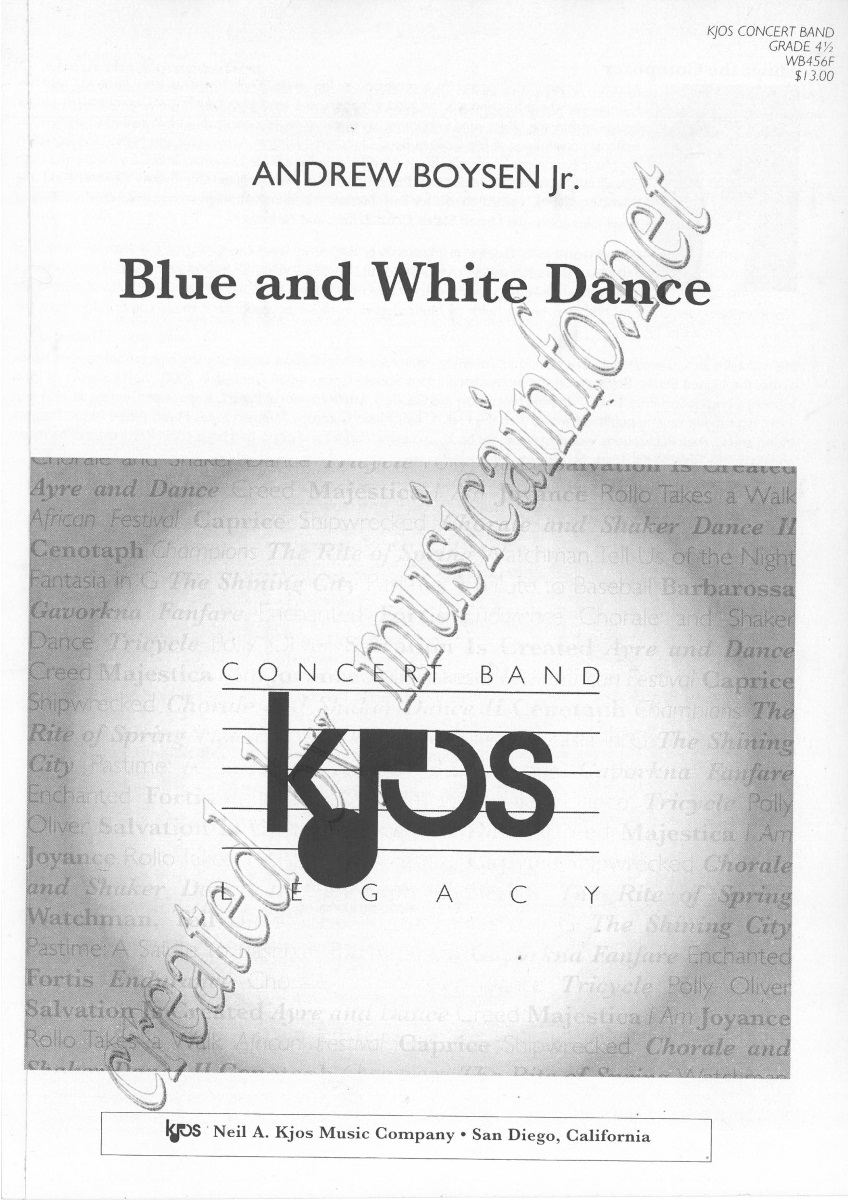 Blue and White Dance - klik hier