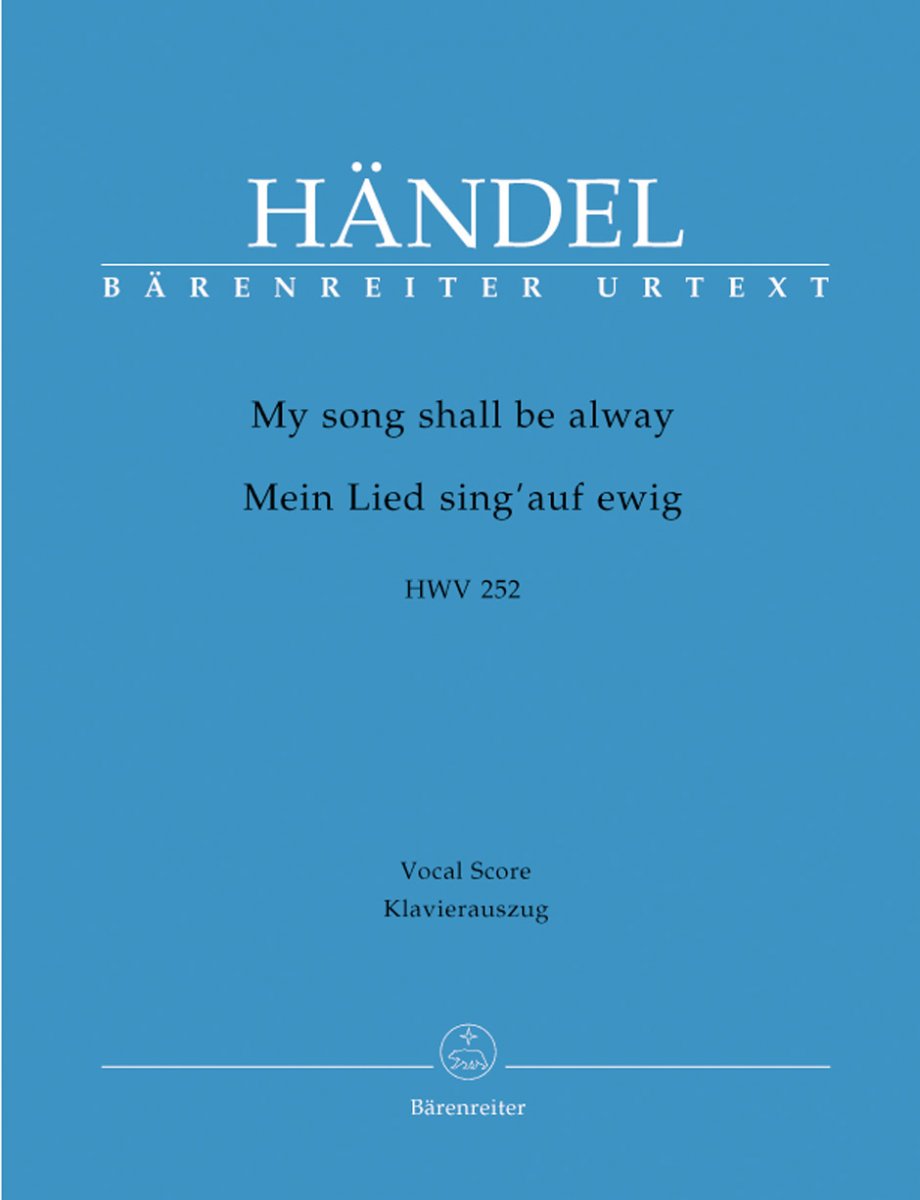 Mein Lied sing' auf ewig - My song shall be alway - klik hier