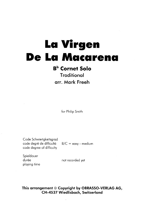 La Virgen de la Macarena - klik hier