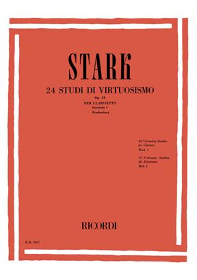 24 Studi Di Virtuosismo (Per Clarinetto - Fascicolo I) - klik hier 24 Studi Di Virtuosismo (Per Clarinetto - Fascicolo I) - klik hier