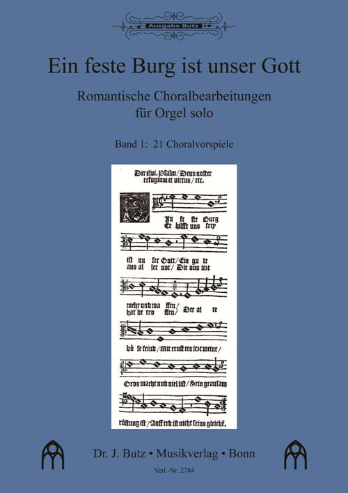 Eine feste Burg ist unser Gott, Bd 1 (21 Choralvorspiele) - klik hier Eine feste Burg ist unser Gott, Bd 1 (21 Choralvorspiele) - klik hier