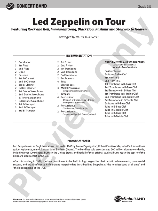 Led Zeppelin on Tour - klik hier