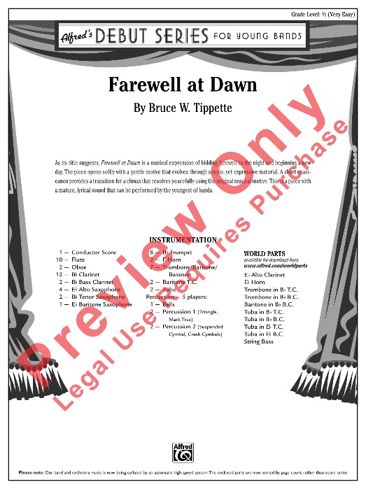 Farewell at Dawn - klik hier