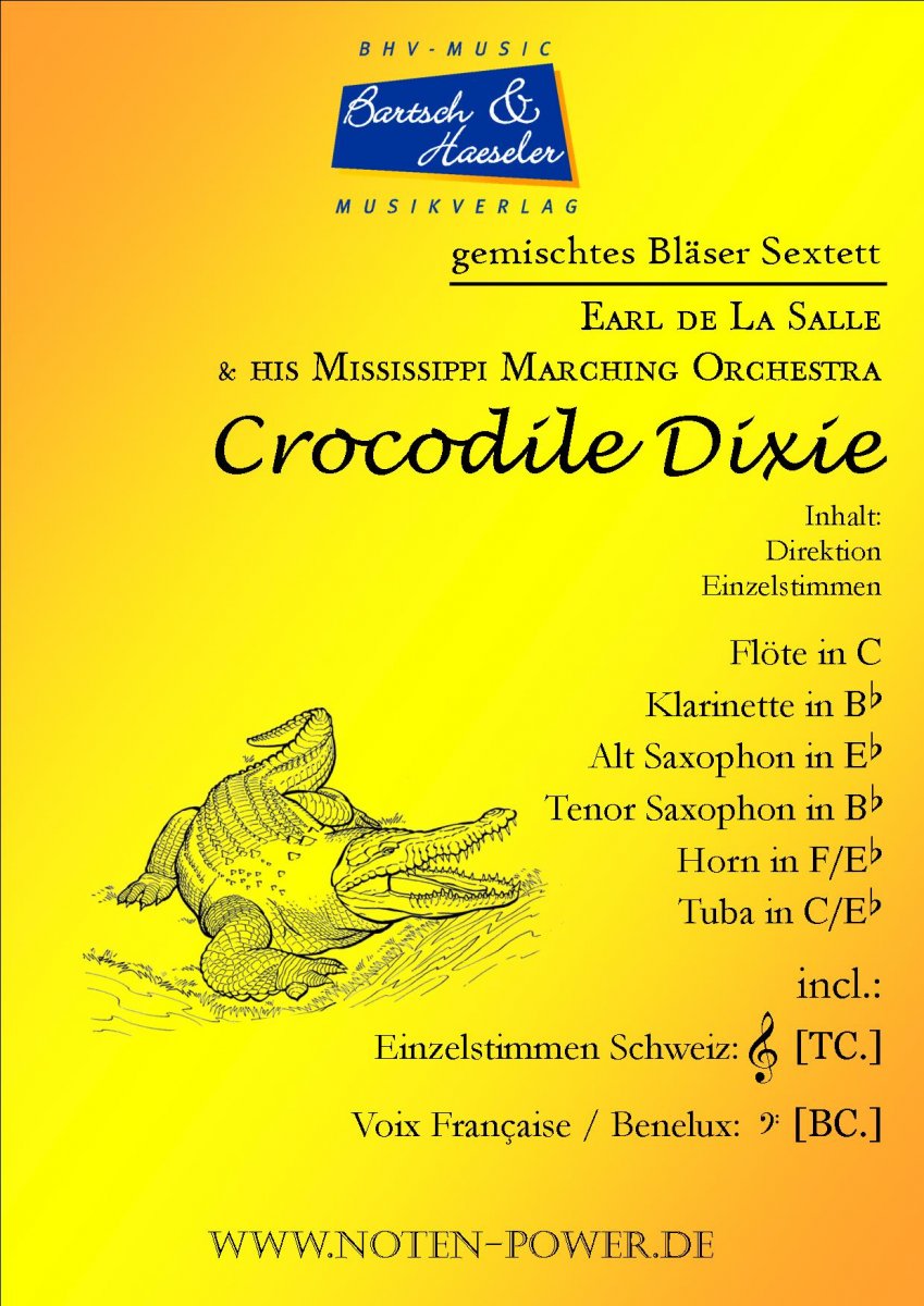 Crocodile Dixie - klik hier