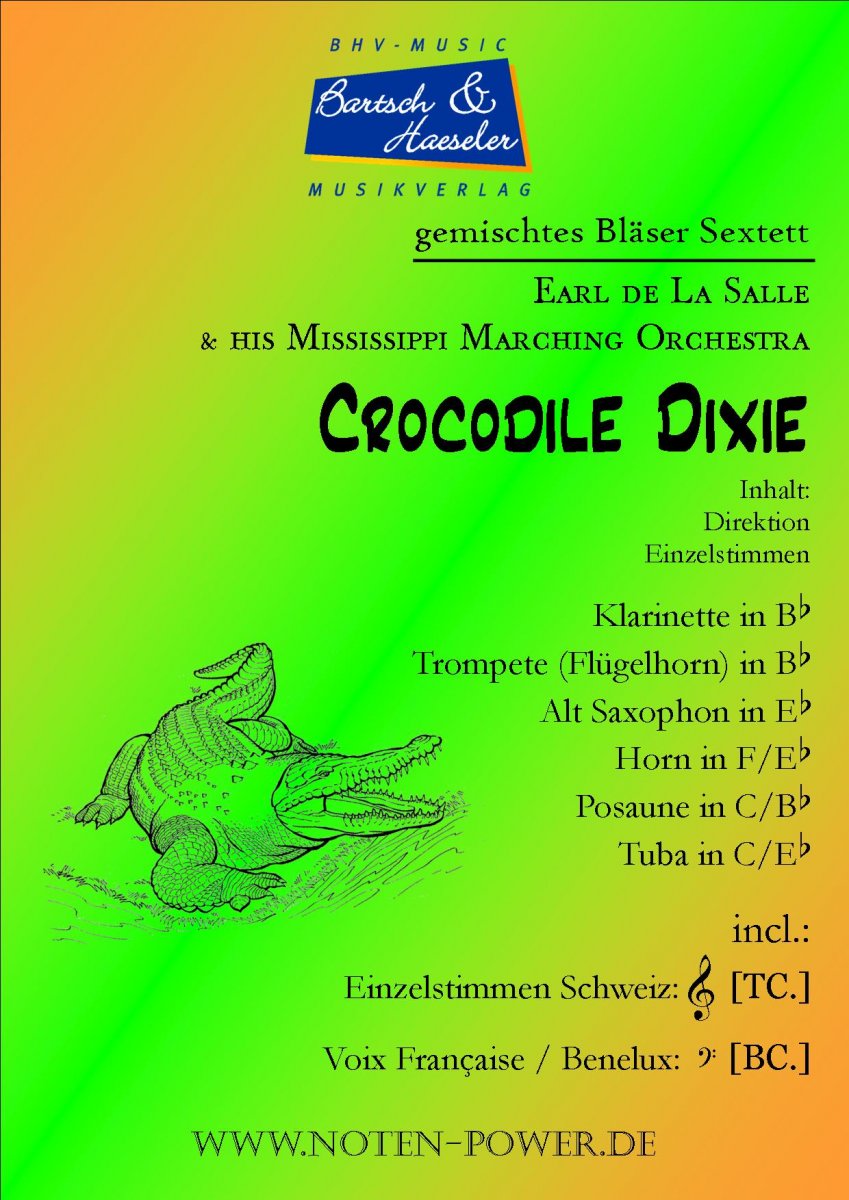 Crocodile Dixie - klik hier