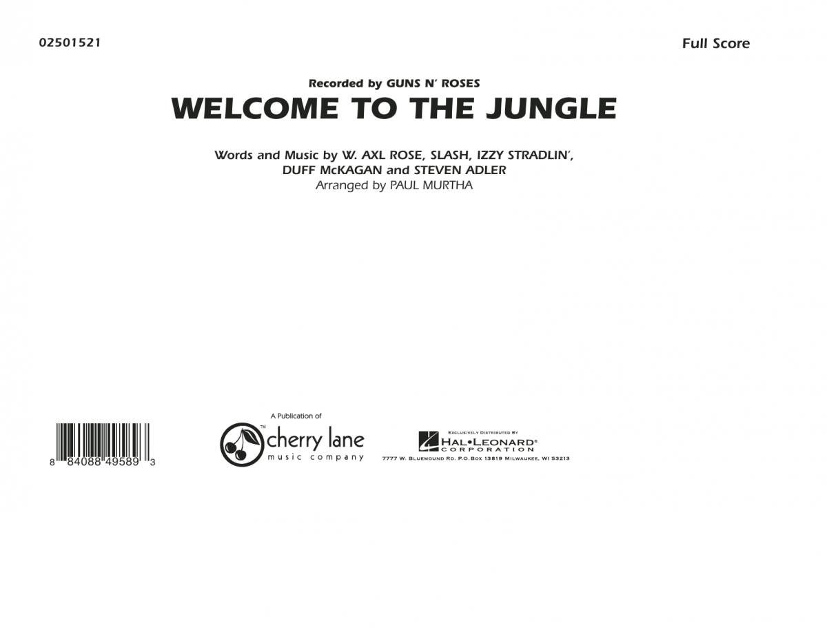 Welcome to the Jungle - klik hier