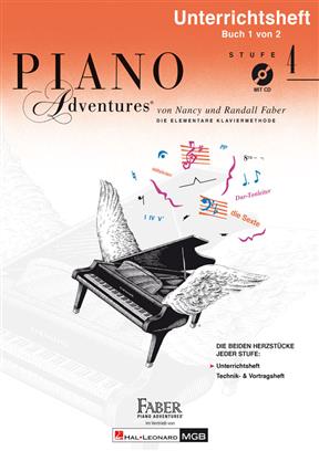 Piano Adventures: Unterrichtsheft 4 (Mit CD) - klik hier