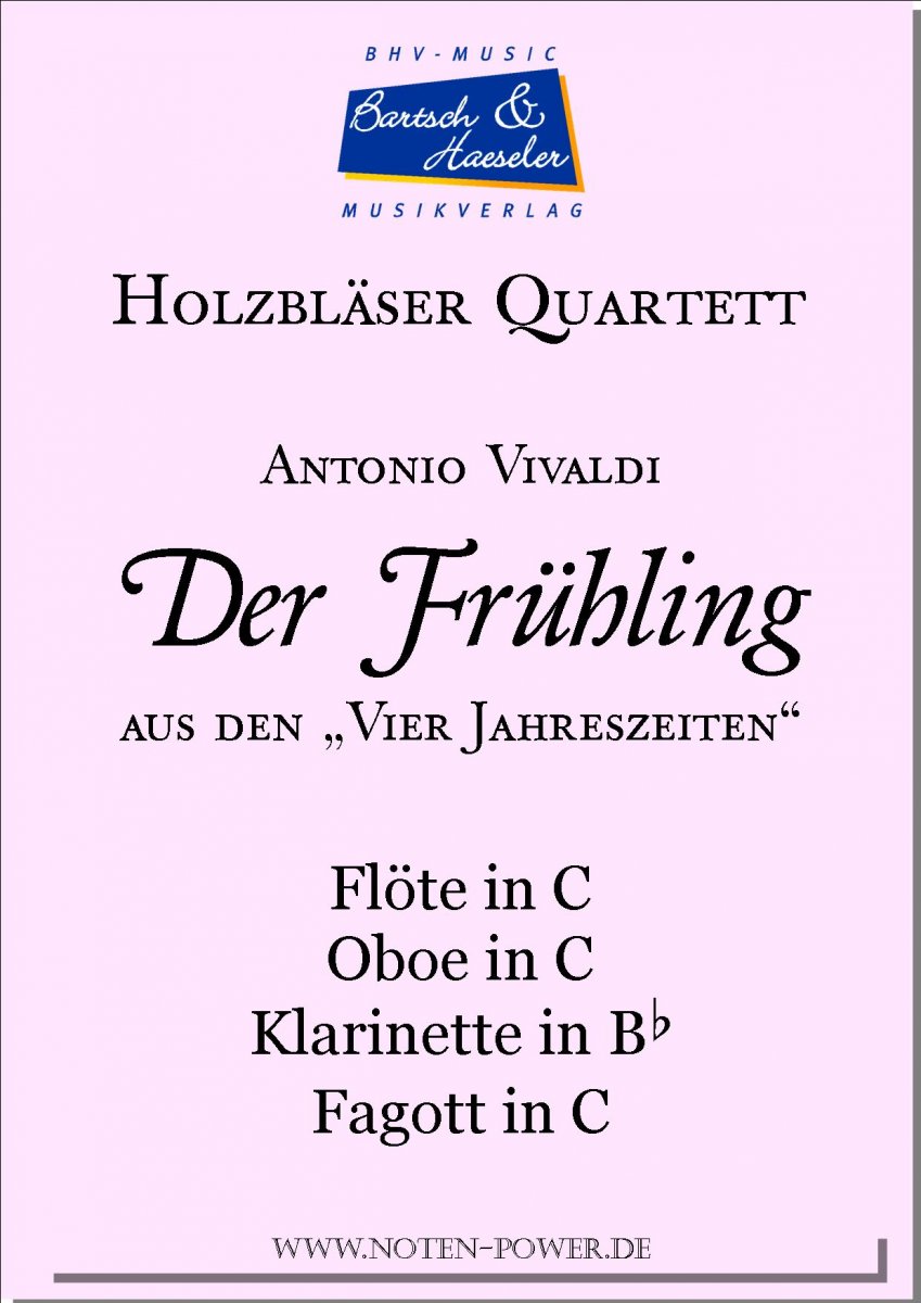 Der Frhling aus den "Vier Jahreszeiten" - klik hier