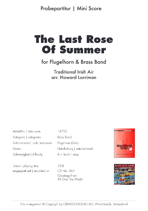 Last Rose of Summer, The - klik hier