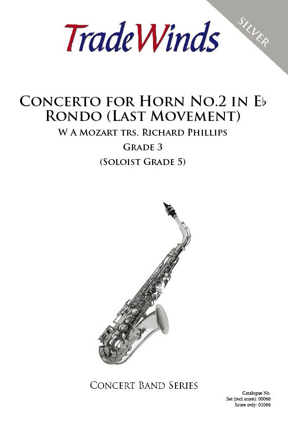 Concerto for Horn #2 in Eb - Rondo (Last Movement) - klik hier