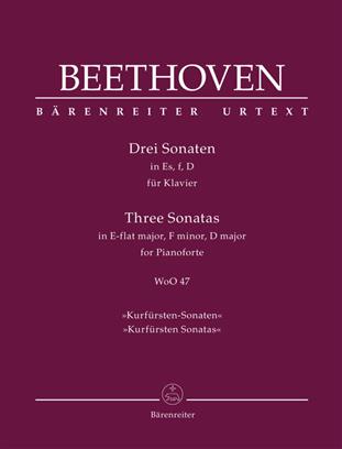 3 Sonates For Pianoforte (WoO 47 Kurfrsten Sonatas) - klik hier