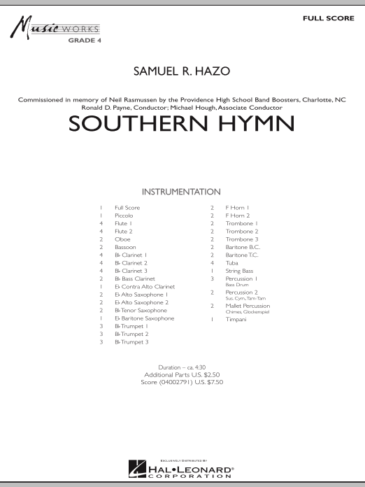 Southern Hymn - klik hier
