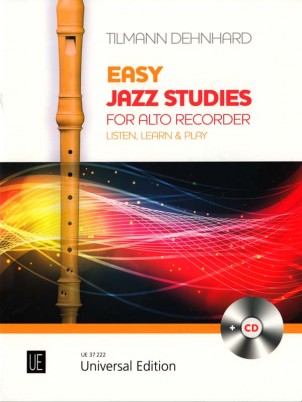 Easy Jazz Studies for Alto Recorder - klik hier