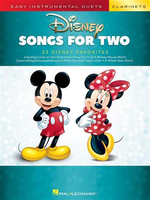 Disney Songs for Two Clarinets - klik hier