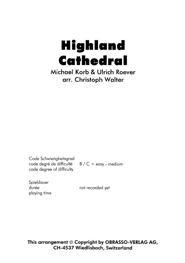 Highland Cathedral - klik hier