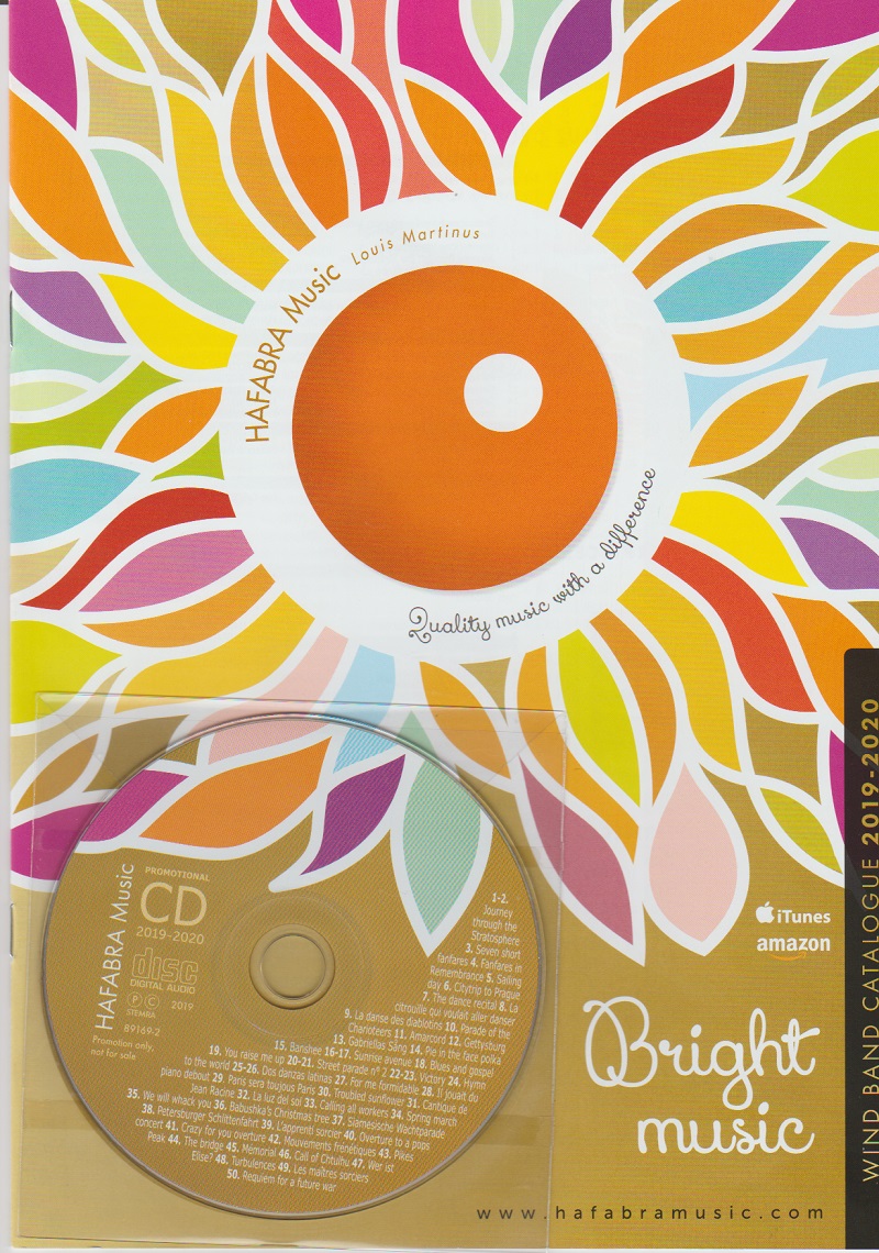 HAFABRA Catalogue 'Bright music' - klik hier HAFABRA Catalogue 'Bright music' - klik hier