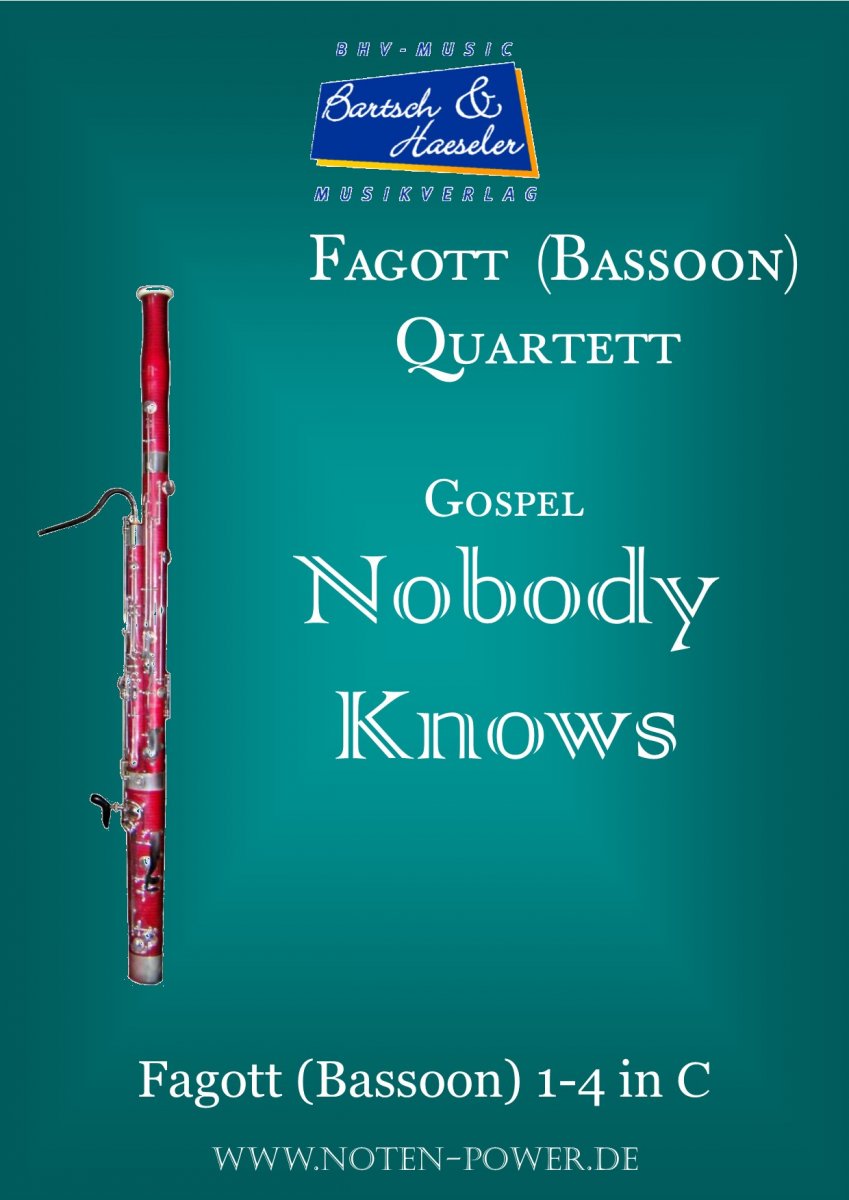 Nobody Knows (Gospel) - klik hier Nobody Knows (Gospel) - klik hier