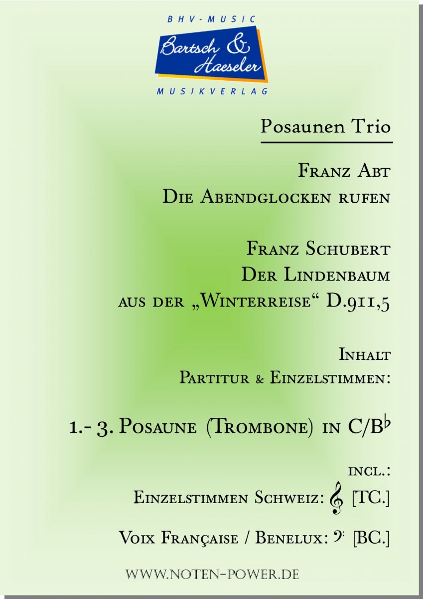 Die Abendglocken rufen / Der Lindenbaum - klik hier