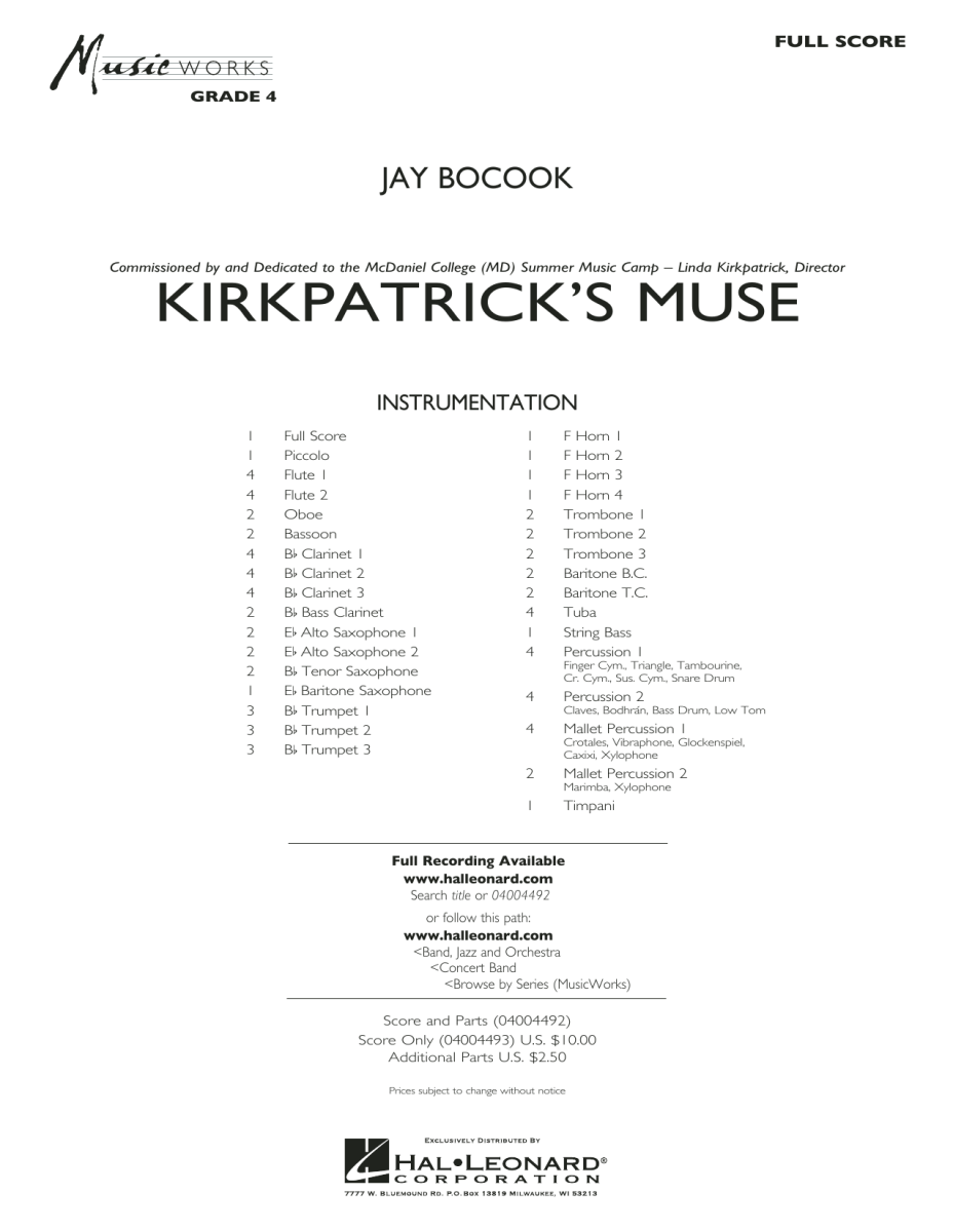 Kirkpatrick's Muse - klik hier