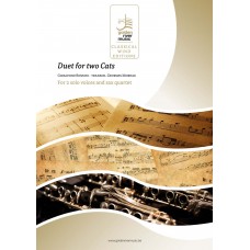 Duet for 2 Cats - 2 voices and sax quartet - klik hier