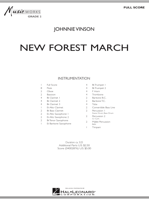 New Forest March - klik hier