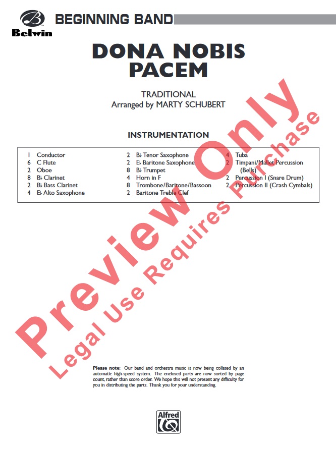 Dona Nobis Pacem - klik hier