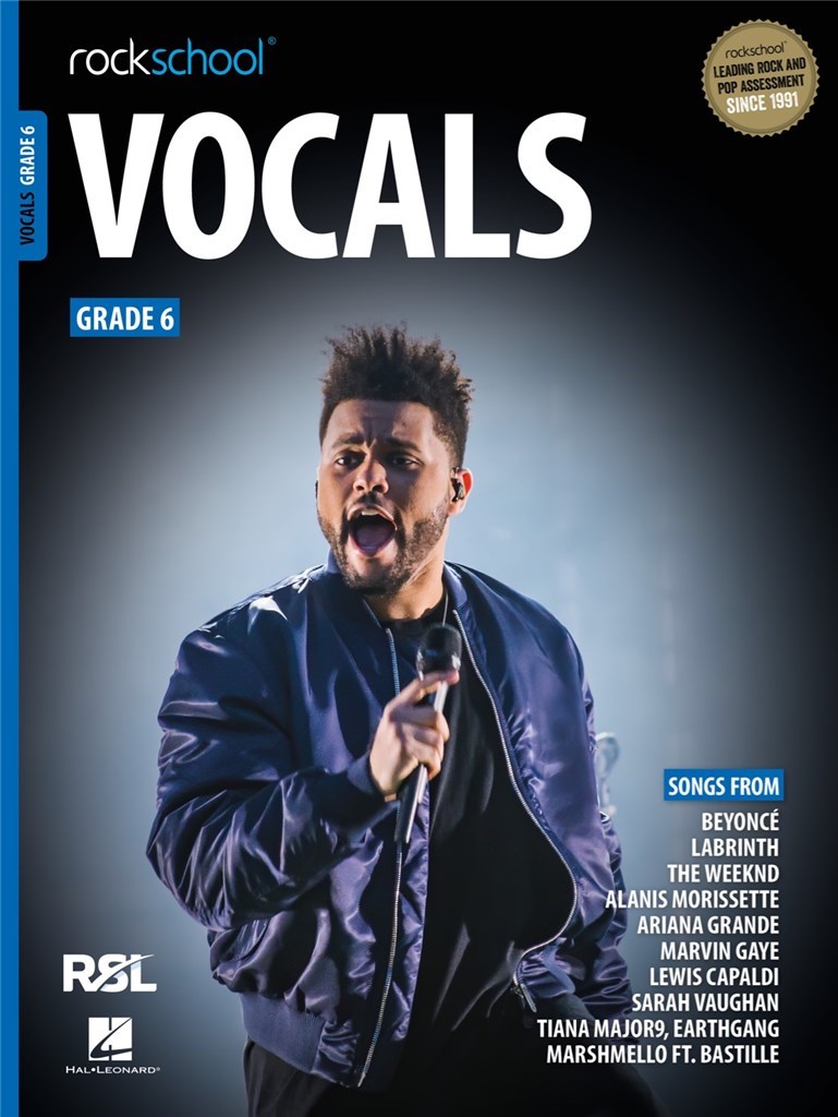 Rockschool Vocals Grad 6 (Prfungsliteratur 2021) - klik hier