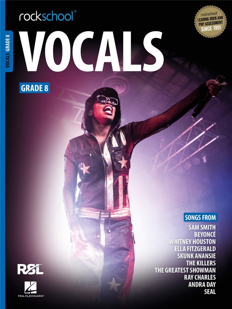 Rockschool Vocals Grad 8 (Prfungsliteratur 2021) - klik hier