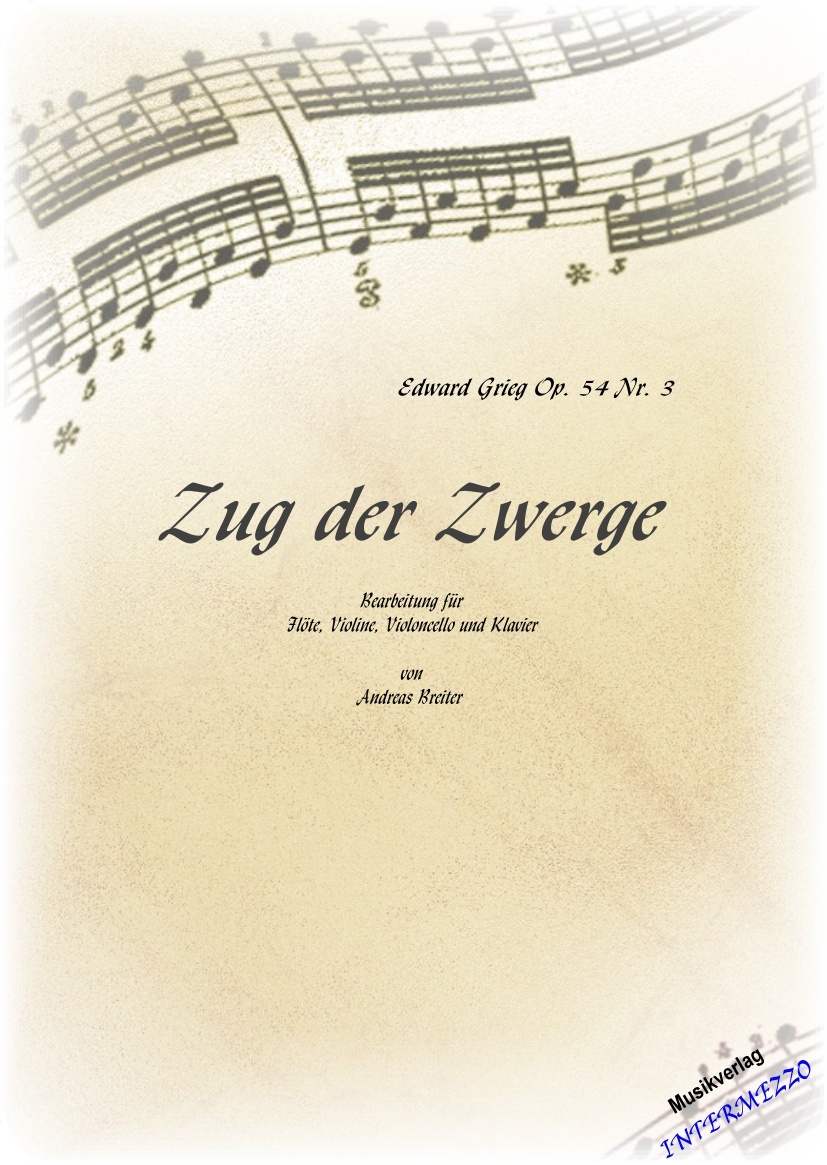 Zug der Zwerge (Arr. nach Ed. Grieg) - klik hier
