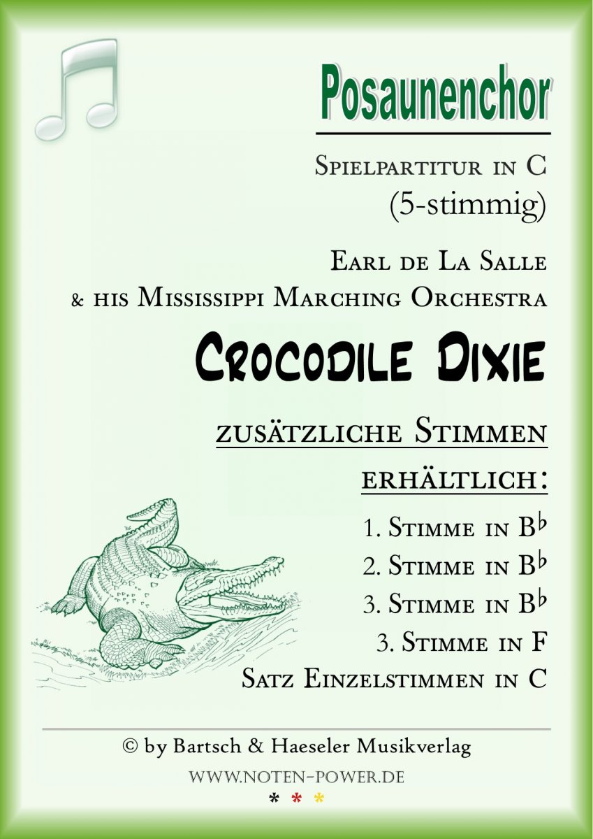Crocodile Dixie - klik hier