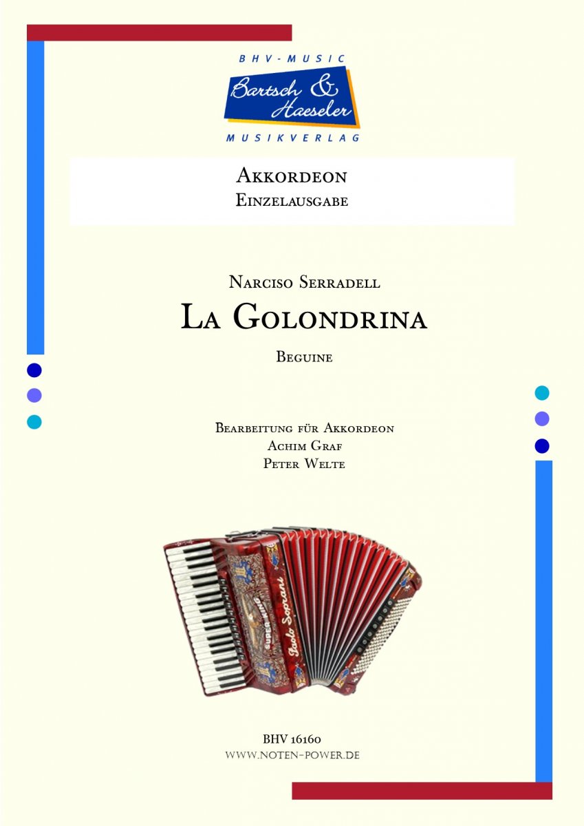 La Golondrina  (Beguine) - klik hier