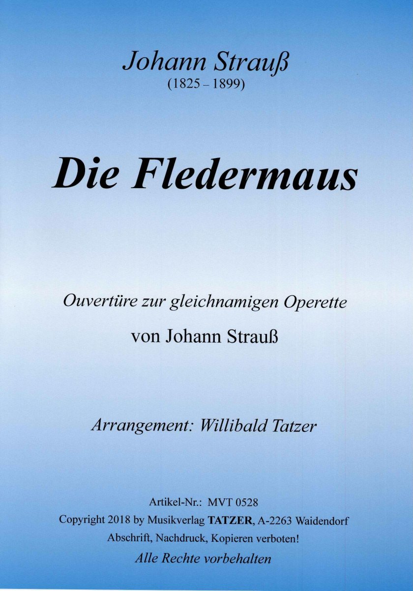 Fledermaus, Die - klik hier Fledermaus, Die - klik hier