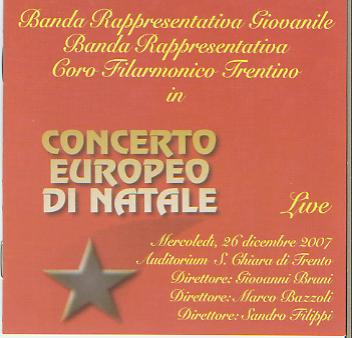 Concerto Europeo di Natale: Live - klik hier