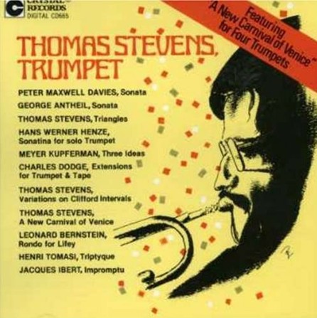 Thomas Stevens, Trumpet: Davies; Antheil; et al. - klik hier