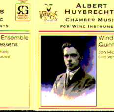 Albert Huybrchts Chamber Music for Wind Instruments - klik hier