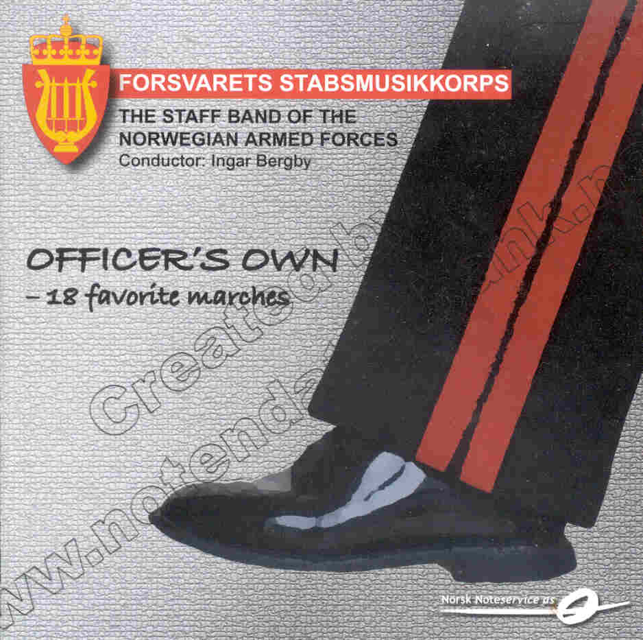 Officer's Own - 18 favorite marches - klik hier