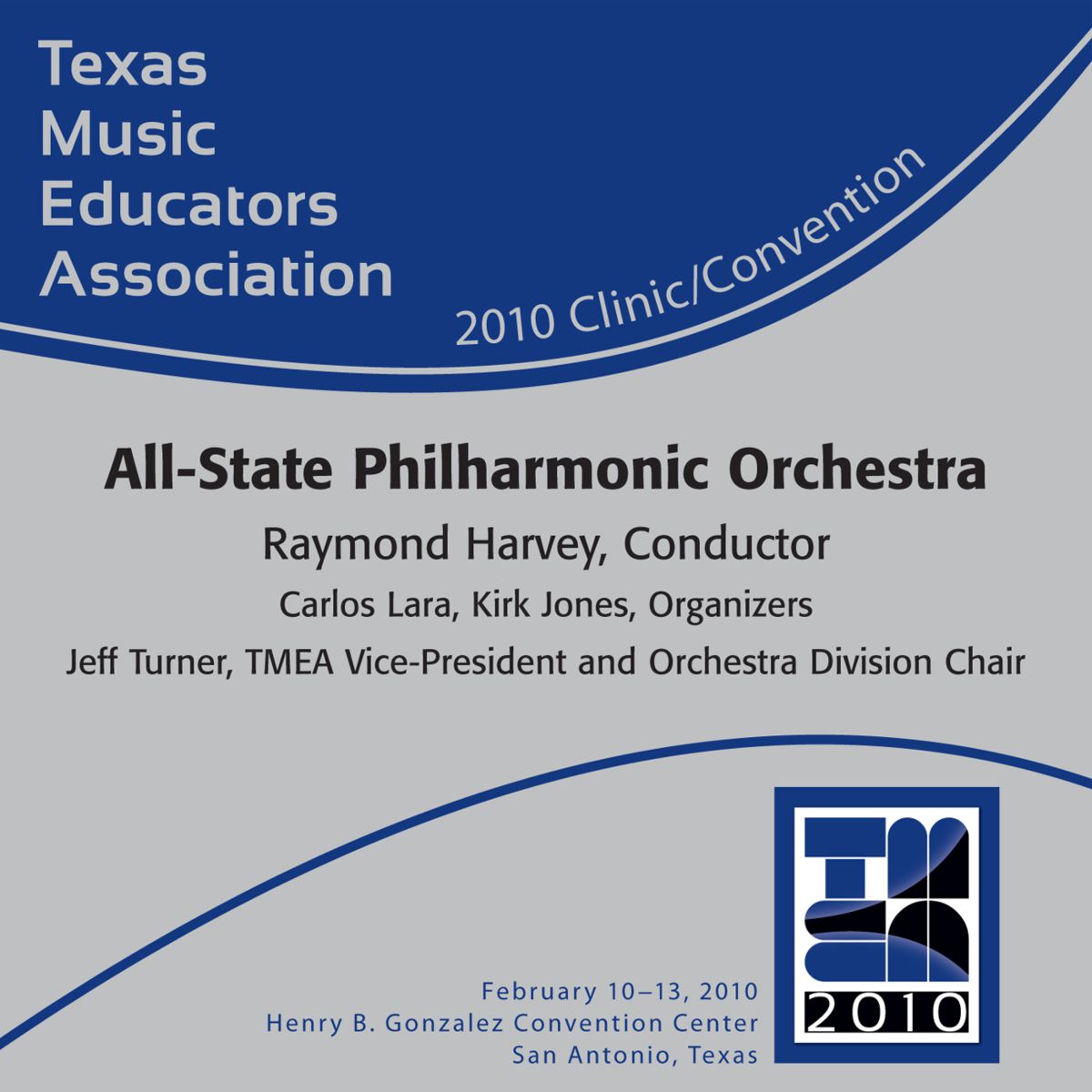 2010 Texas Music Educators Association: All-State Philharmonic Orchestra - klik hier