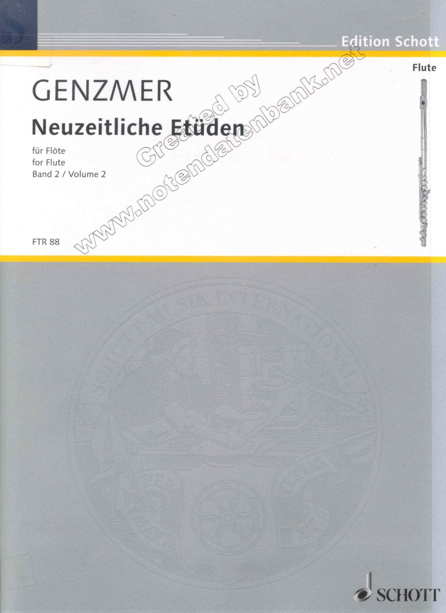 Neuzeitliche Et�den f�r Fl�te #2 / Etudes modernes / Modern Studies - klik hier