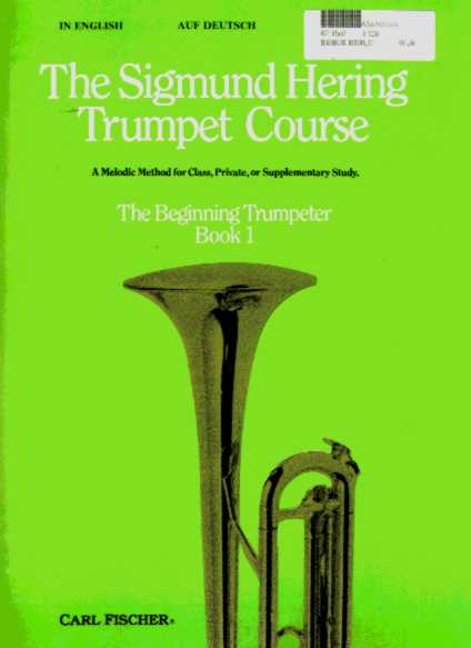 Trumpet Course: Beginning Trumpet #1 - klik hier