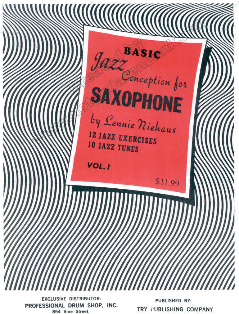 Basic Jazz Conception for Sax #1 - klik hier
