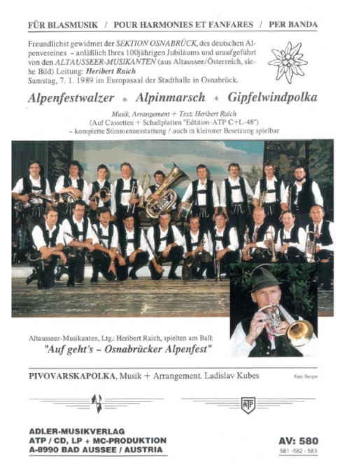 Alpenfestwalzer - klik hier Alpenfestwalzer - klik hier