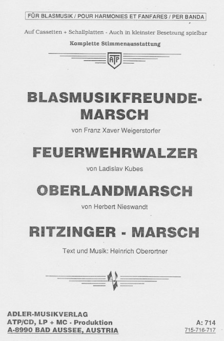 Blasmusikfreunde-Marsch - klik hier Blasmusikfreunde-Marsch - klik hier