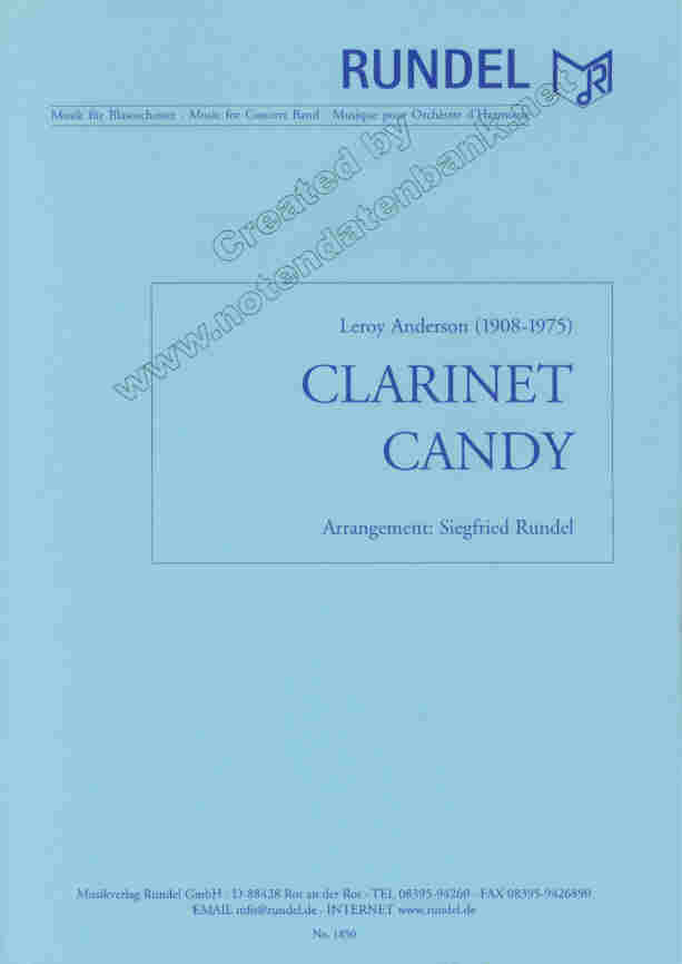 Clarinet Candy - klik hier