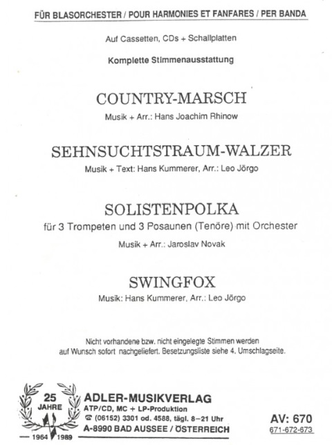 Country-Marsch - klik hier Country-Marsch - klik hier